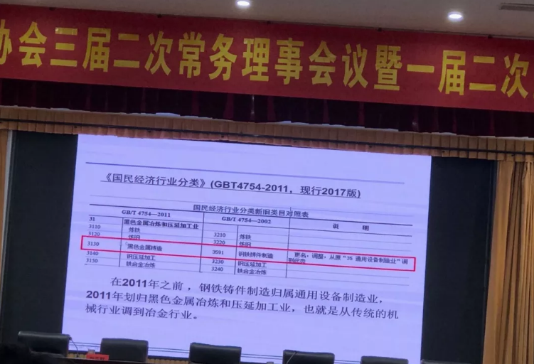受邀参加铸造协会三届二次会议