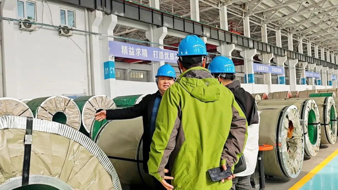 柬埔寨友人来求和不锈钢考察,共探合作新机遇 柬埔寨友人来求和不锈钢考察,共探合作新机遇